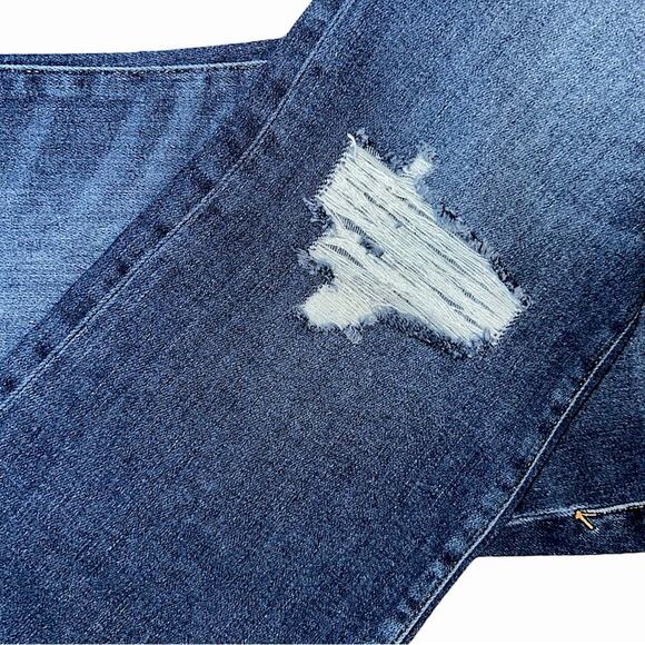 NWT Good American Good Legs Cropped Mini Boot Jeans Size 6/28 Retail $145 - Picture 4 of 6
